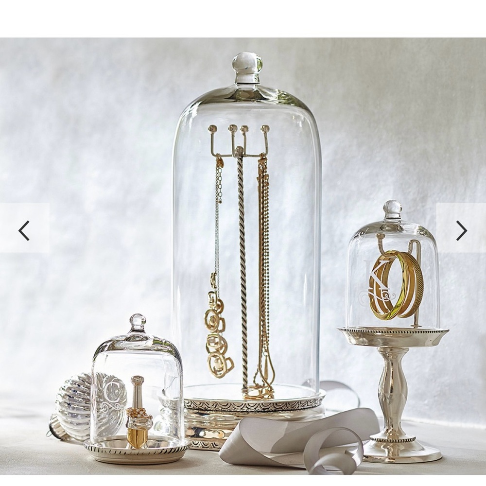 Pottery Barn - Cloche Jewelry Display - Necklace Stand - Brand New in Box! NWT
